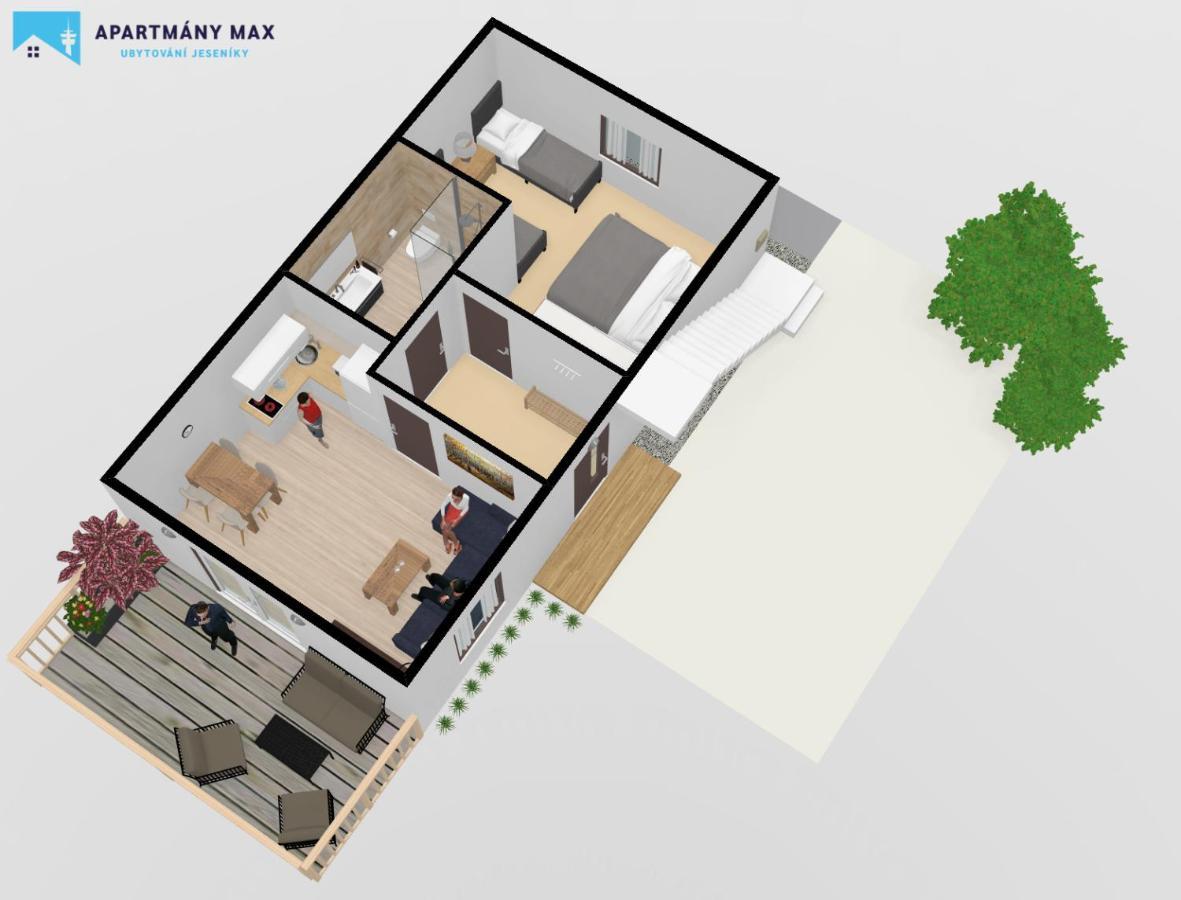 Apartmany Max Vaclavov u Bruntalu المظهر الخارجي الصورة
