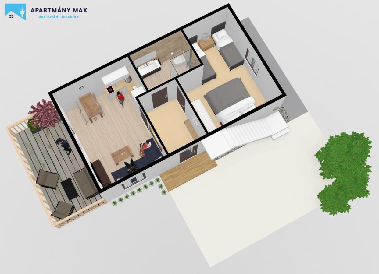 Apartmany Max Vaclavov u Bruntalu المظهر الخارجي الصورة